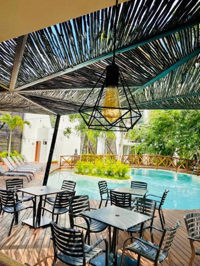 טולום Condo Jungle Apartment & Private Patio מראה חיצוני תמונה