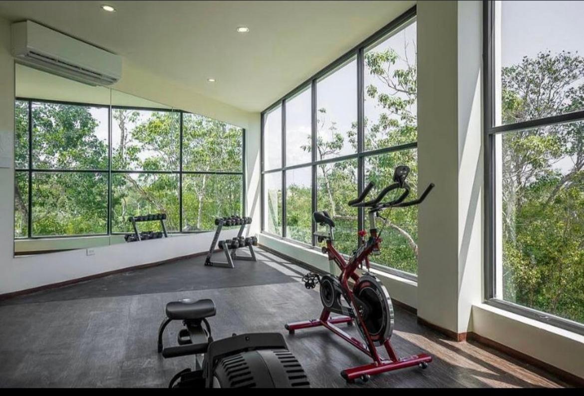 טולום Condo Jungle Apartment & Private Patio מראה חיצוני תמונה