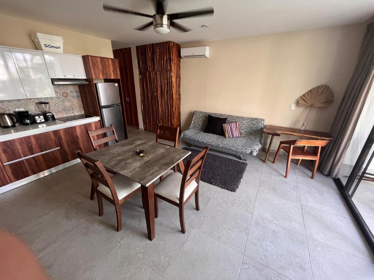 טולום Condo Jungle Apartment & Private Patio מראה חיצוני תמונה