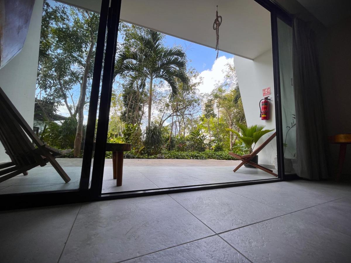 טולום Condo Jungle Apartment & Private Patio מראה חיצוני תמונה